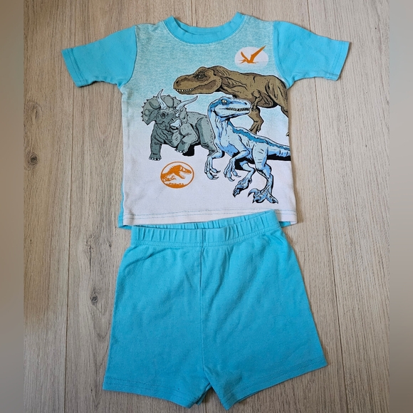 Jurassic World Toddler Boy 4-Piece Pajama Mix & Match Set - Picture 4 of 6